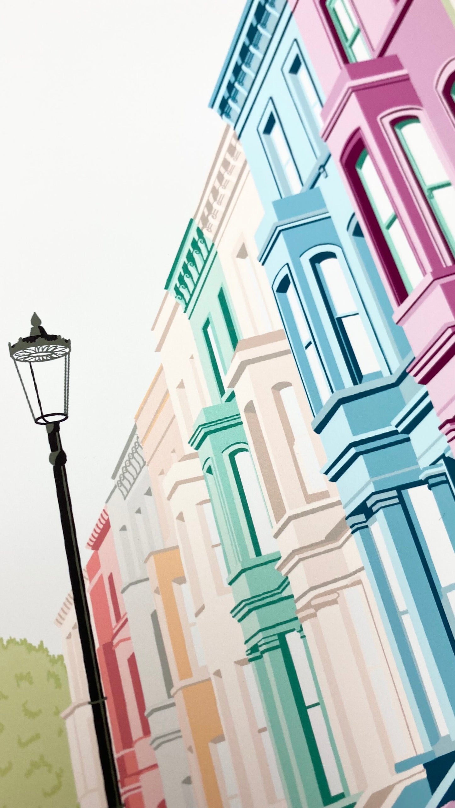 Notting Hill Portobello Road Illustration