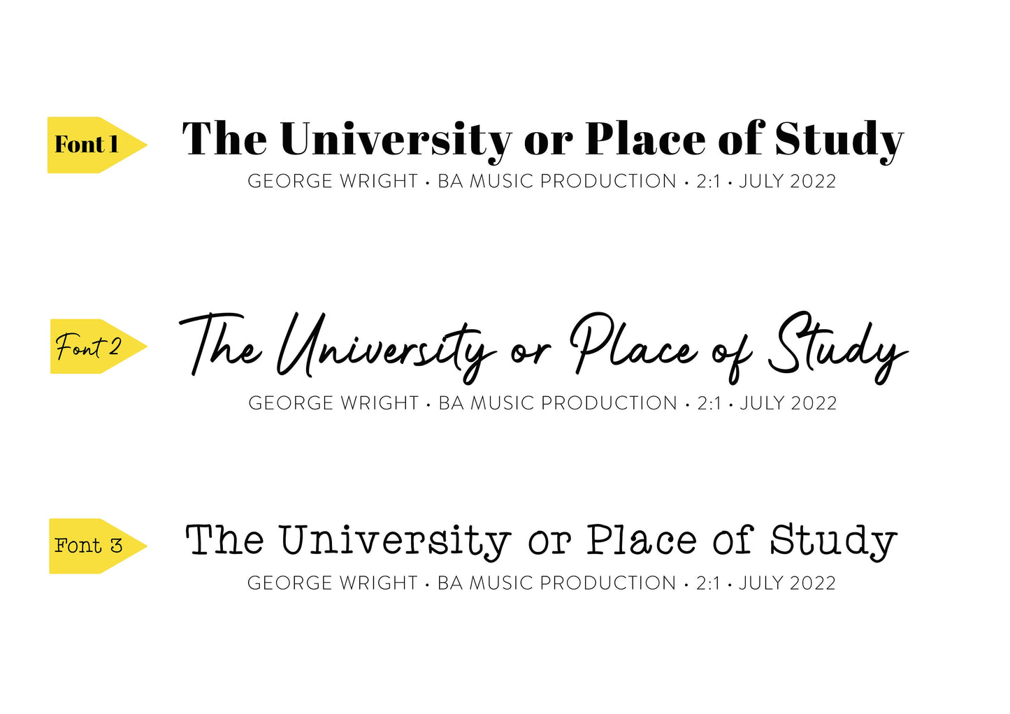 Personalised Newcastle Graduation Print