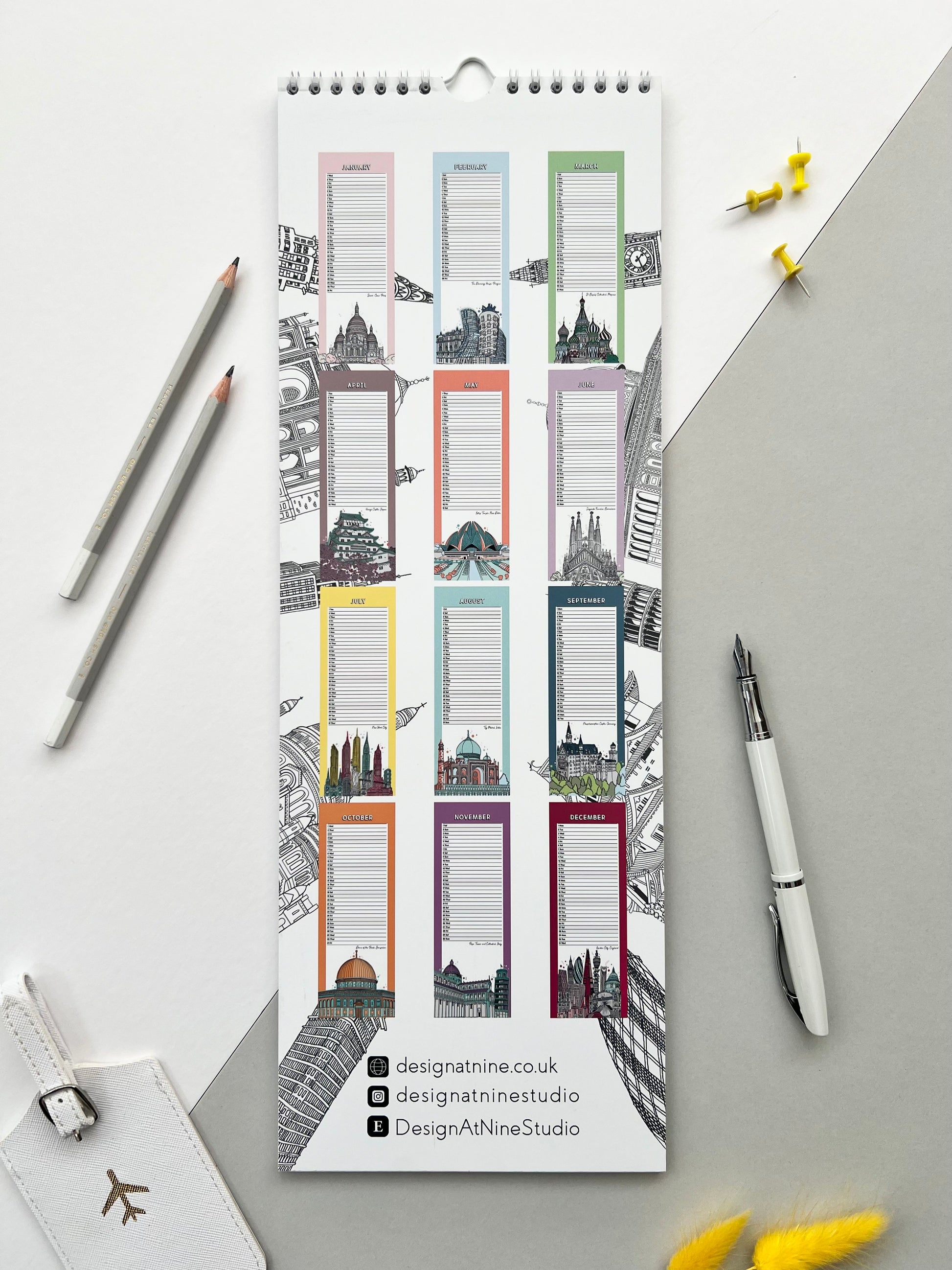 2025 Calendar back cover