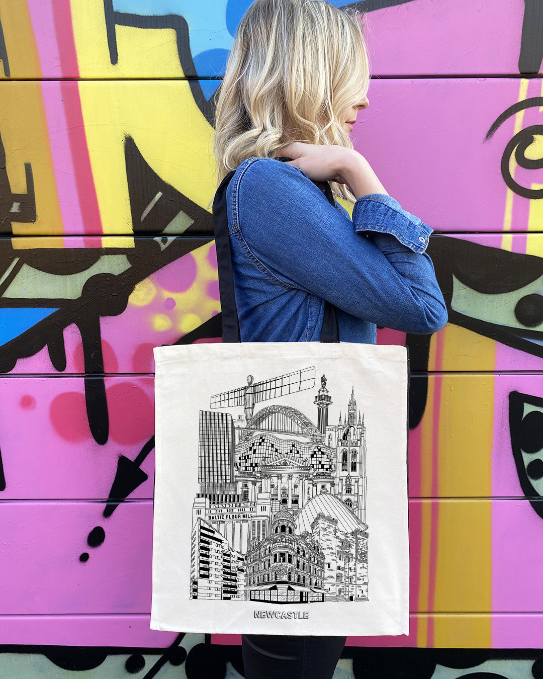 Newcastle City Tote Bag
