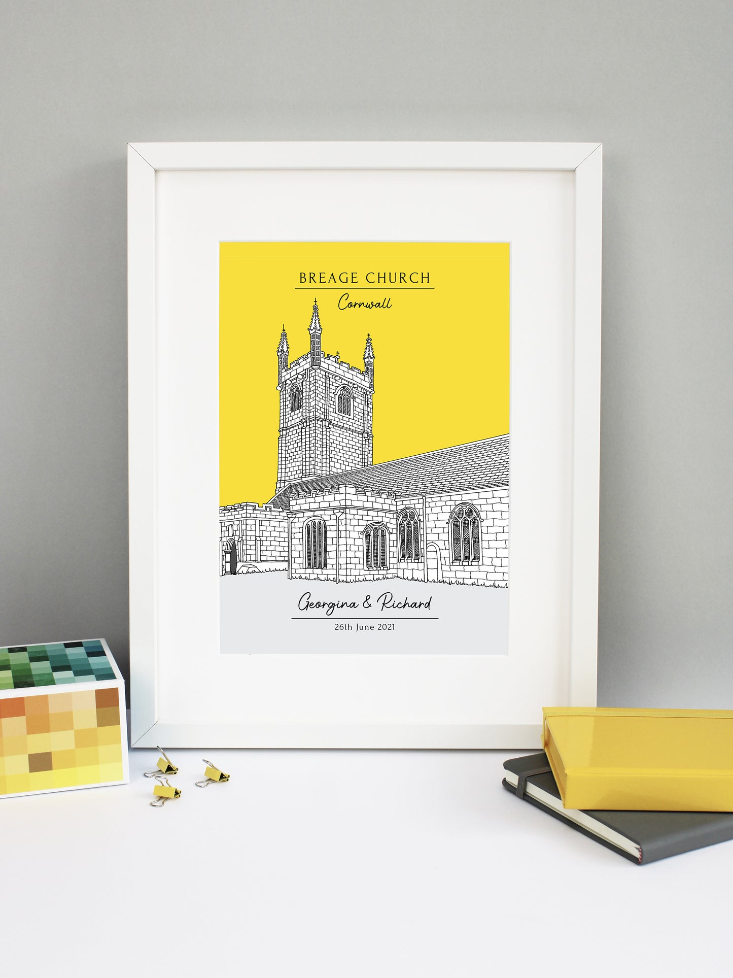 Personalised House Print