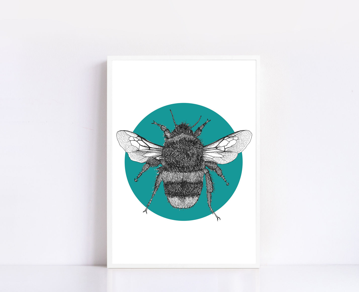 Bee Illustration Print
