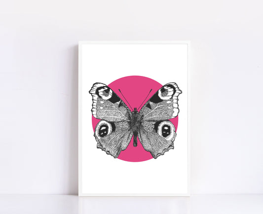 Butterfly Illustration Print